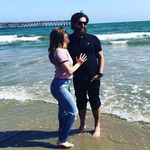 Her first time in CA.