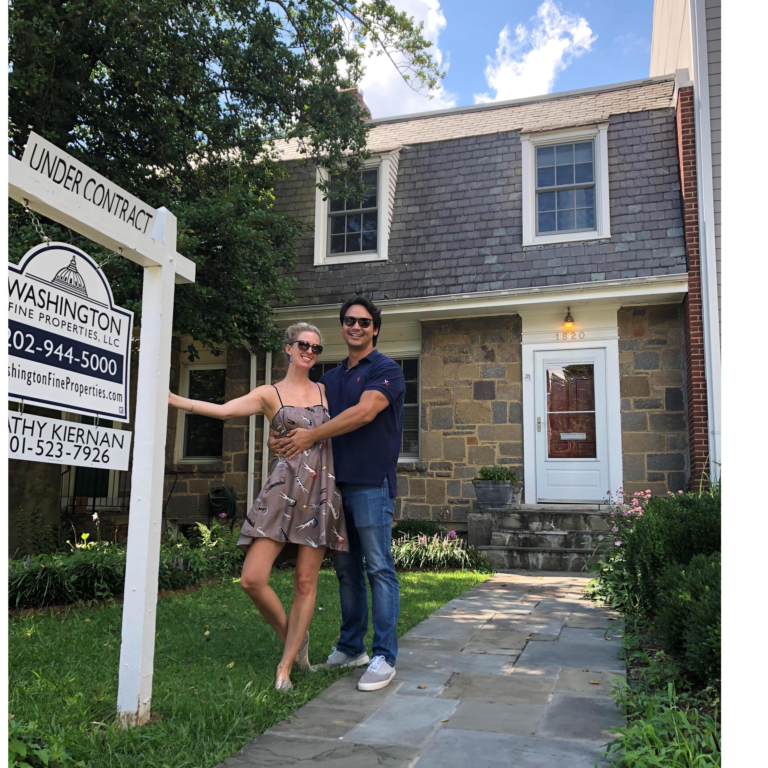 We bought a house! Georgetown, DC, September 2018