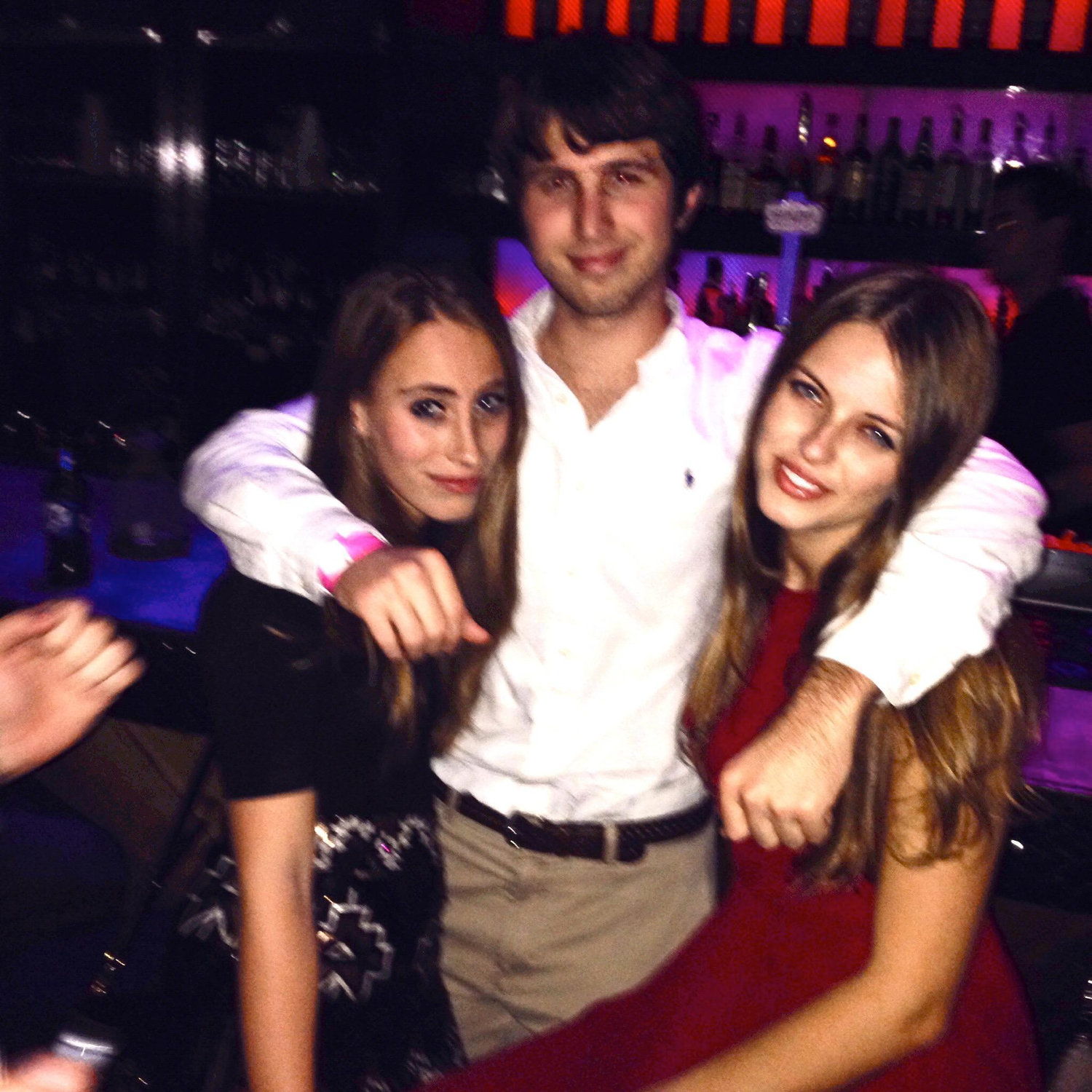 Cydney, Josh, and I at TriDelt formal