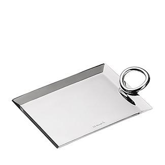 Christofle Vertigo Small Rectangular Tray