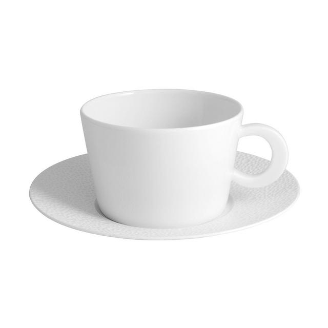 Bernardaud Ecume White Breakfast Cup