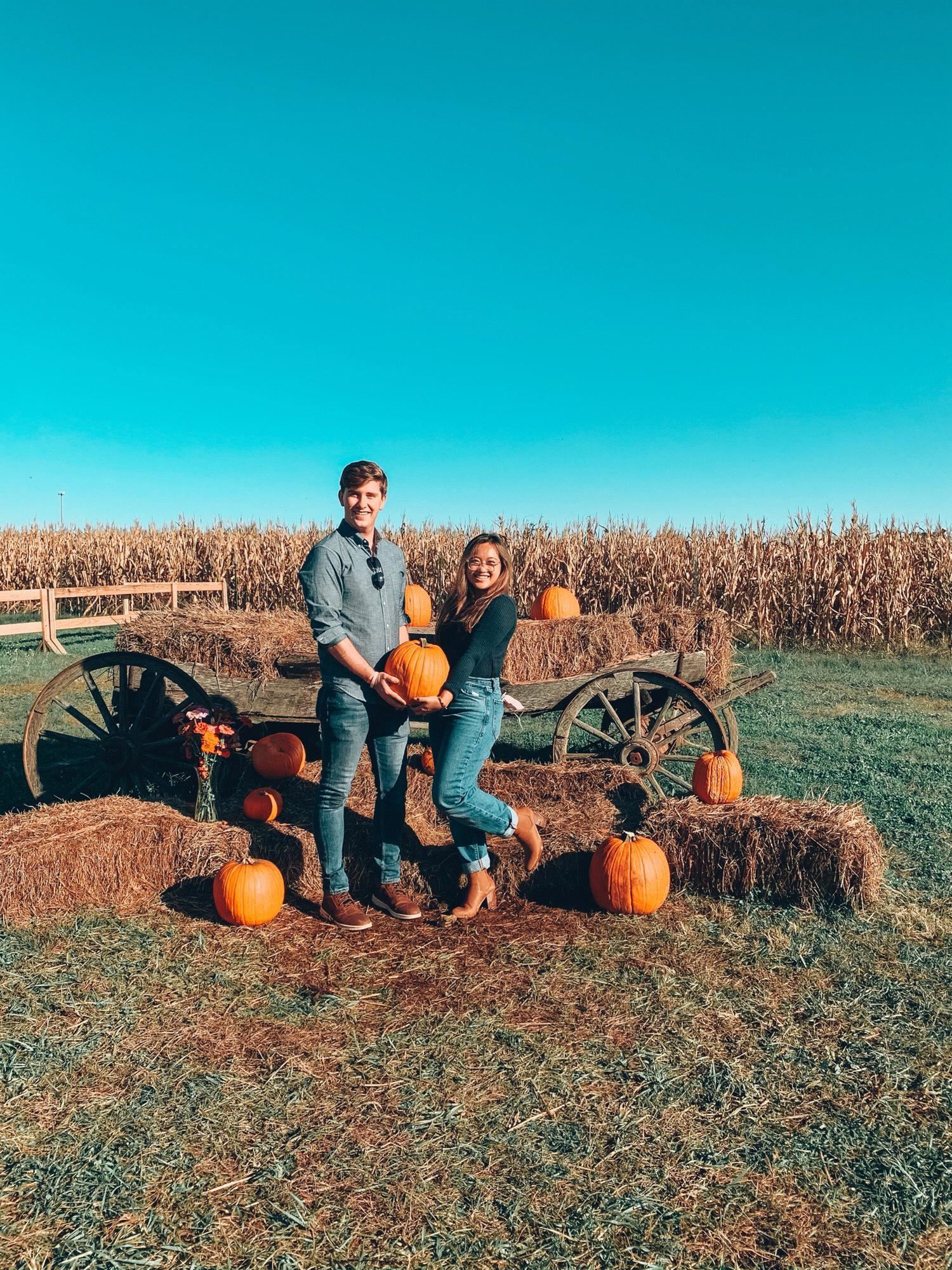 FIRST PUMPKIN PATCH TOGETHER