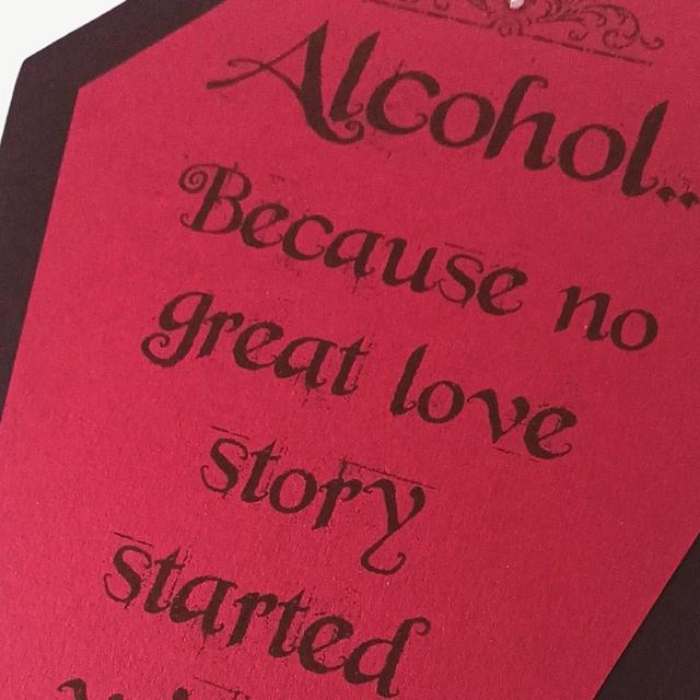 Gothic Bar Sign, Coffin Bar Signs, Alcohol...