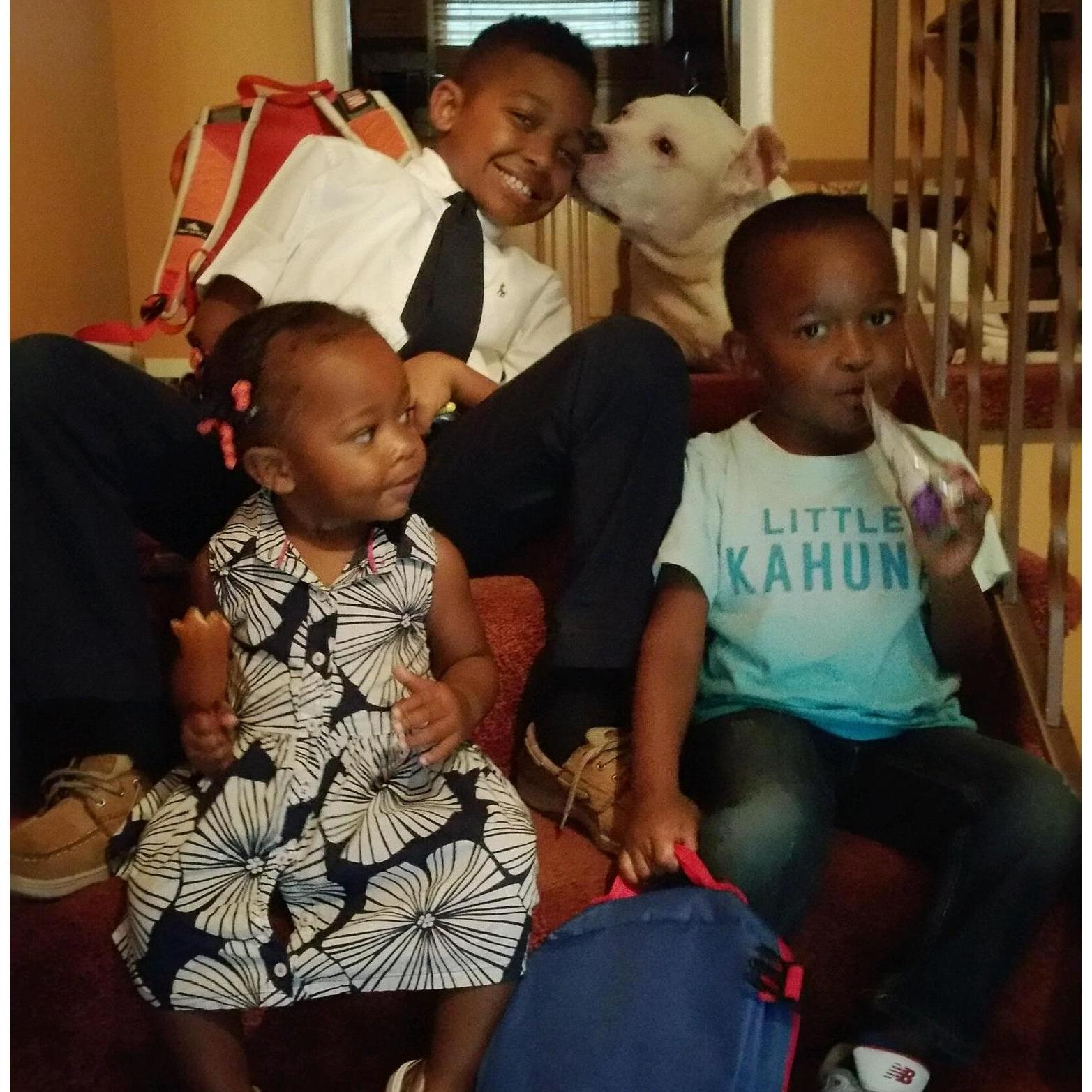 One lovely day at MaMa and Pop Pops house