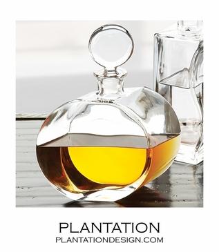 Frankie Glass Decanter                                                                                                  Plantation Design