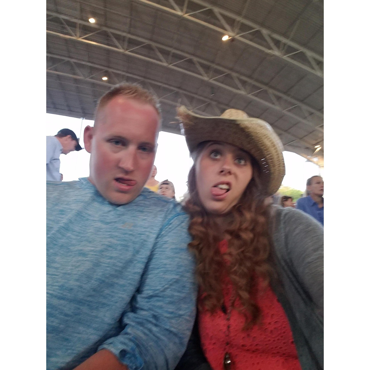 Kenny Chesney concert at CMAC (my first concert!)