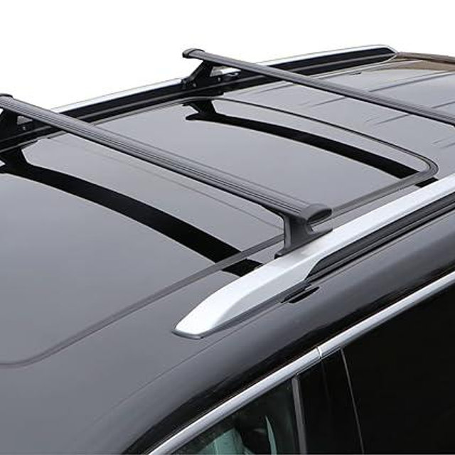 BRIGHTLINES All Metal Crossbars Roof Racks Compatible with 2022-2026 Jeep Grand Cherokee & 2021-2026 Jeep Grand Cherokee L for Kayak Luggage Ski Bike Carrier