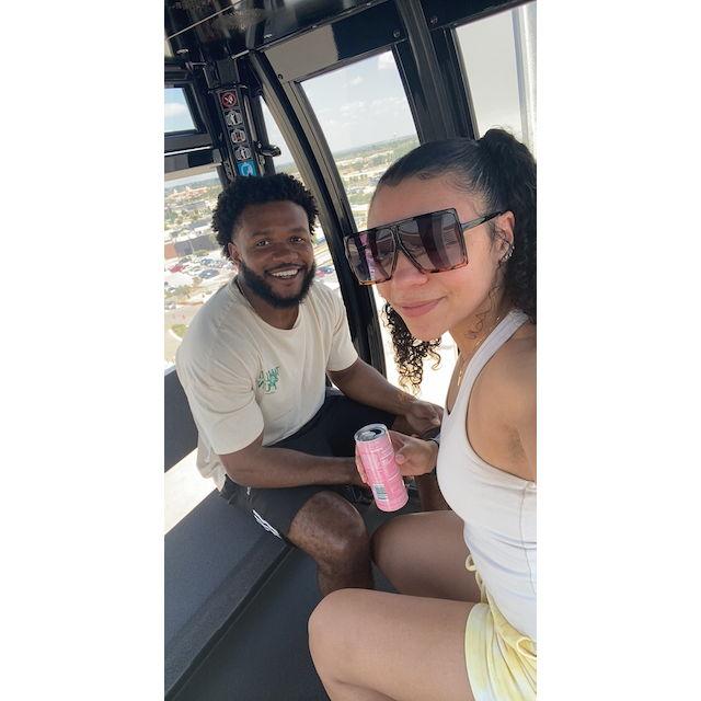 First outing living in Texas together