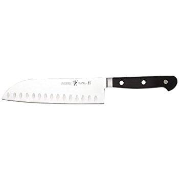 Messermeister Meridian Elite Kullenschliff Santoku, 7-Inch