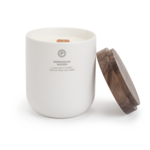 Norwegian Woods Ceramic Candle