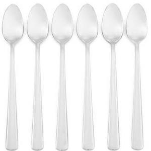 Oneida Aptitude Set of 6 Tall Drink Spoons