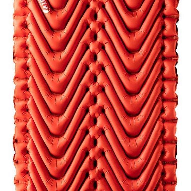 Klymit Insulated Double V Sleeping Pad for Two (New), Orange/Char Black