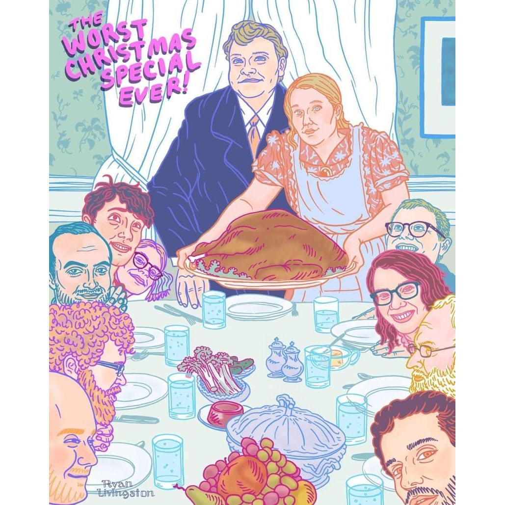 Recalling our fun Christmas special of Godfellas & the INCREDIBLE artwork done by our friend Ryan Livingston.