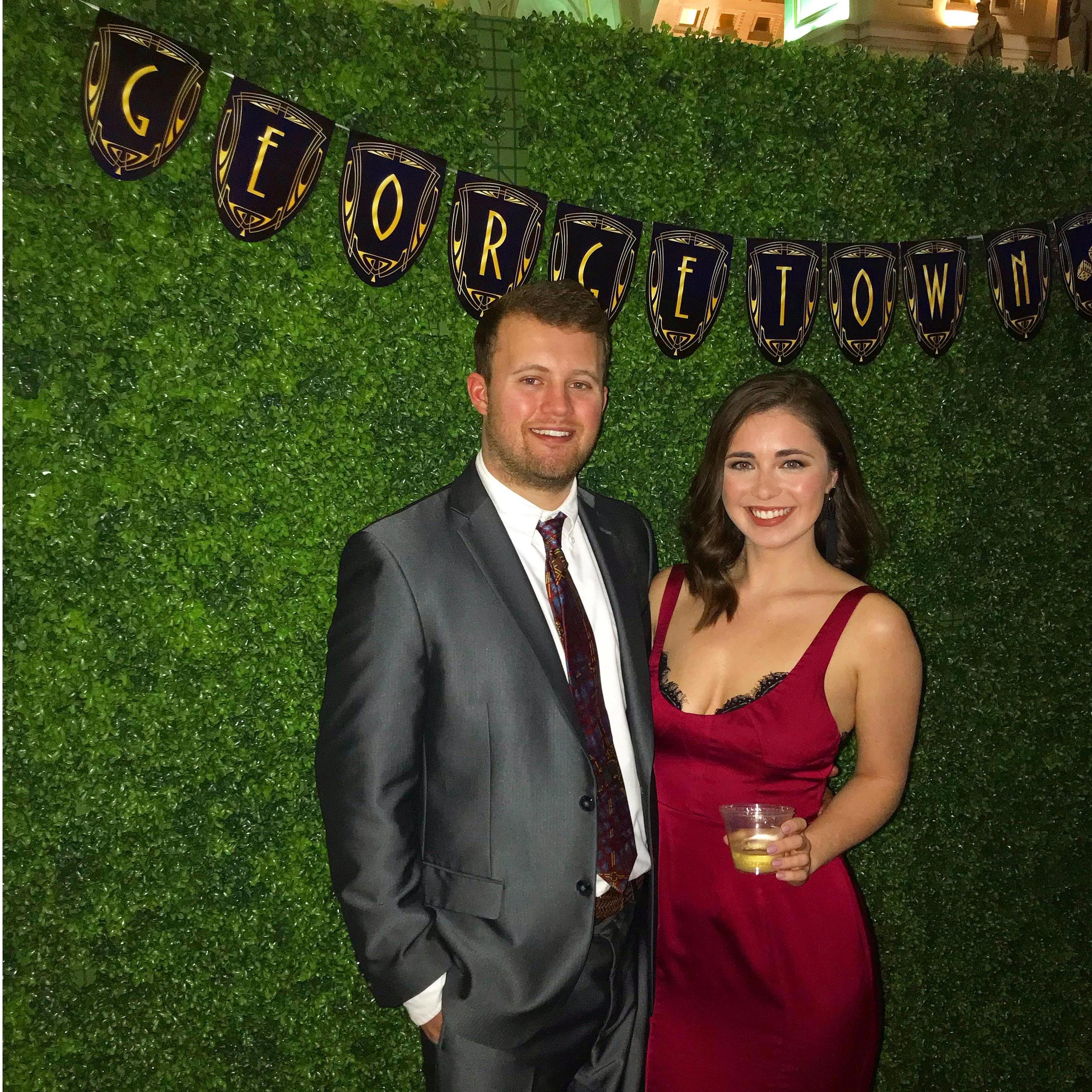 Nick's first Barrister's Ball at Georgetown Law! Spring 2019