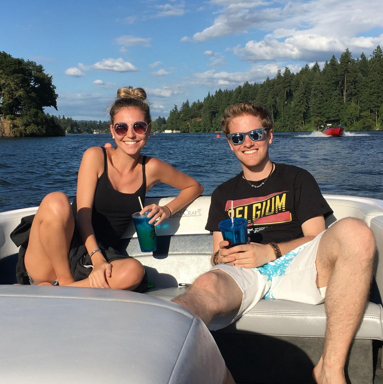 July 2018: Carly's first trip to Joel's home in Oregon