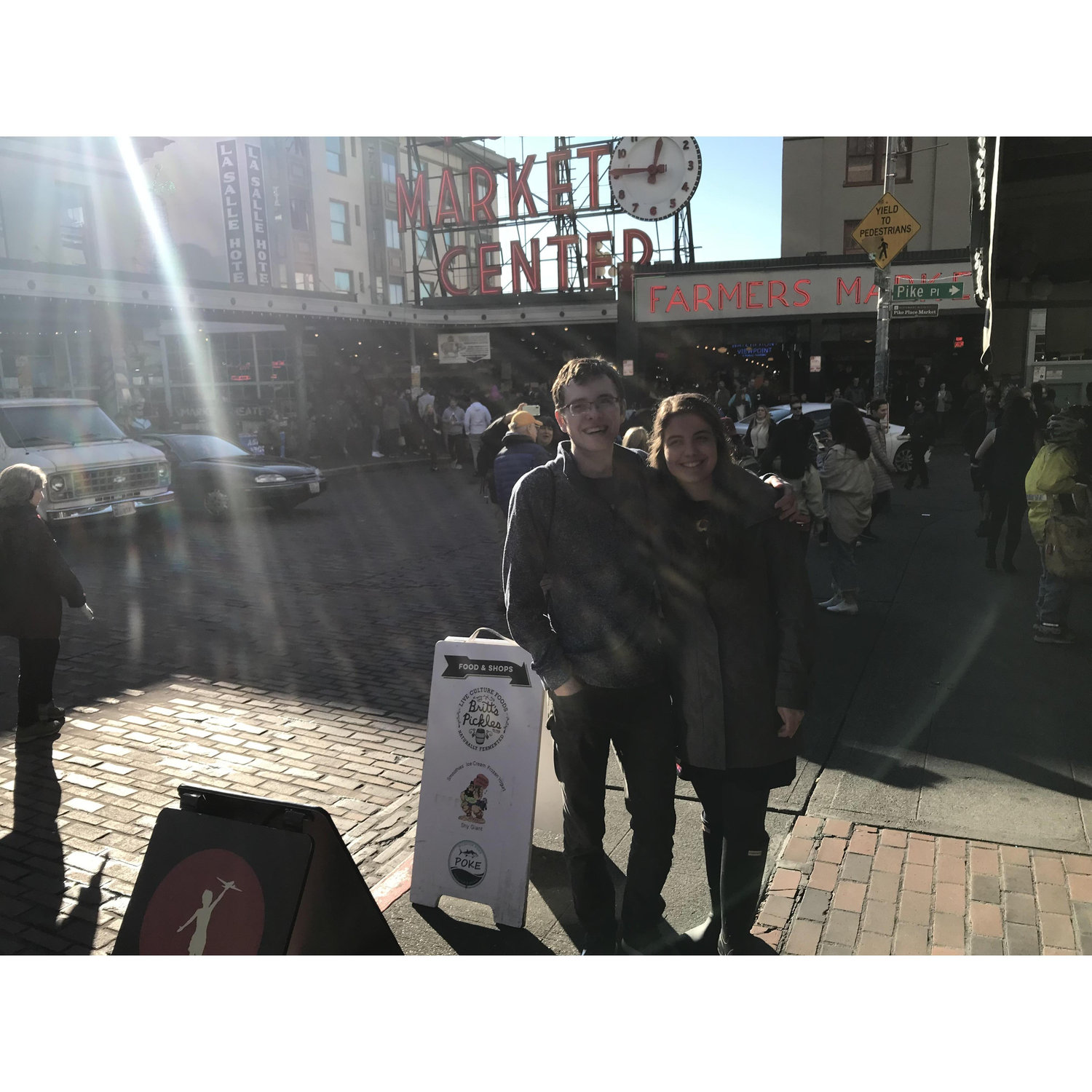 We took a food tour in downtown Seattle this winter- Bryce tried everything and we even found a few favorite places to go back to!
