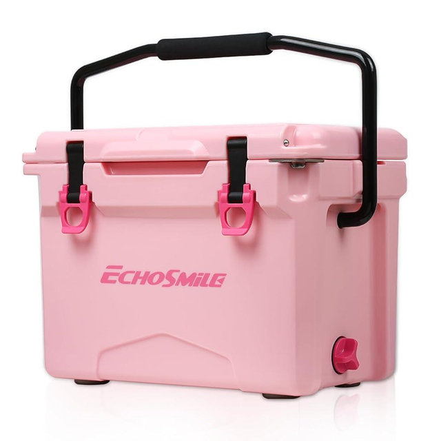 EchoSmile 12/18/25 Quart Rotomolded Cooler, Built to Stand up to The Rigors of The Journey
