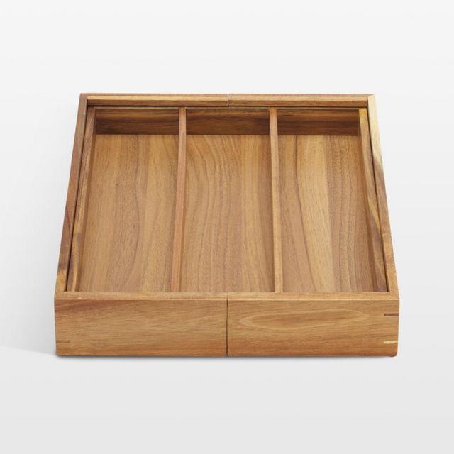 NeatMethod Acacia Wood Utensil Organizer
