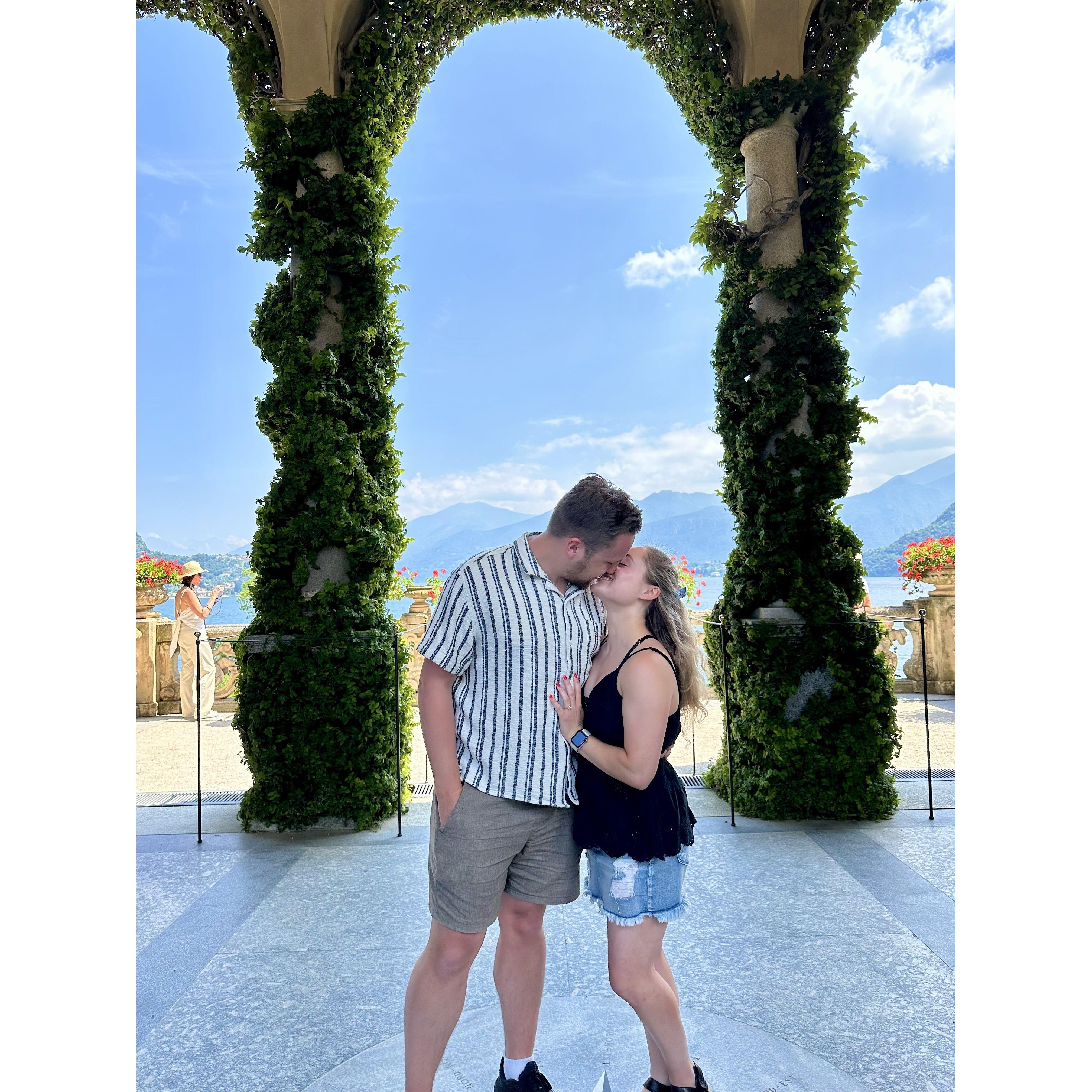 Another picture from Villa del Balbianello. Kyle was geeking out over the Star Wars filming location!