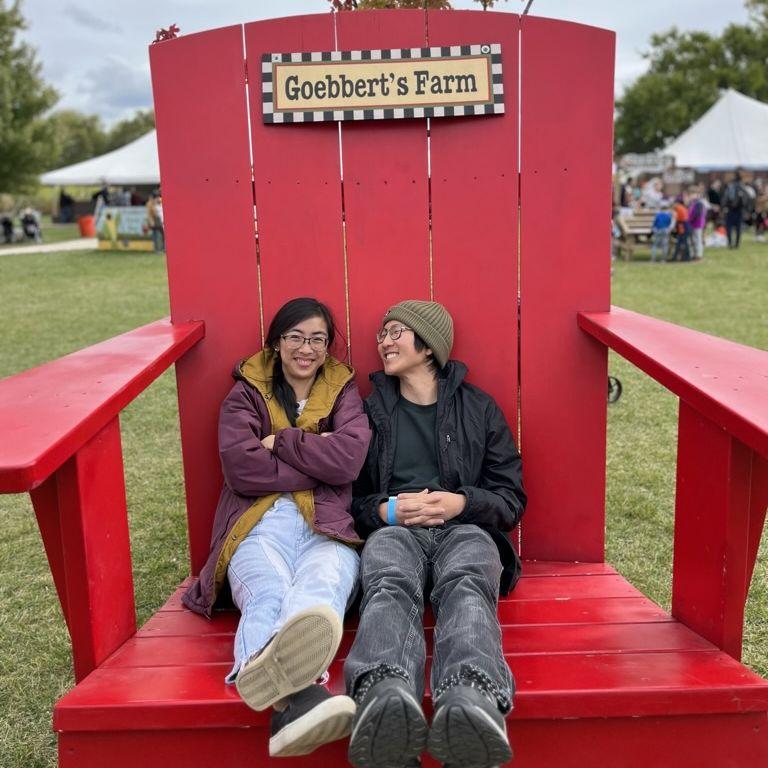 Cheesin' and Apple Pickin'