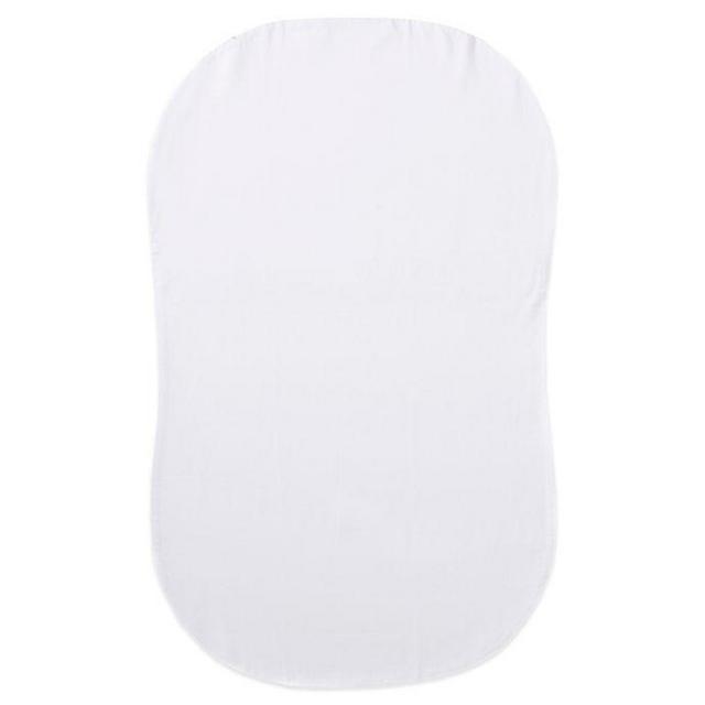 HALO® Bassinest® Organic Cotton Fitted Sheet in White