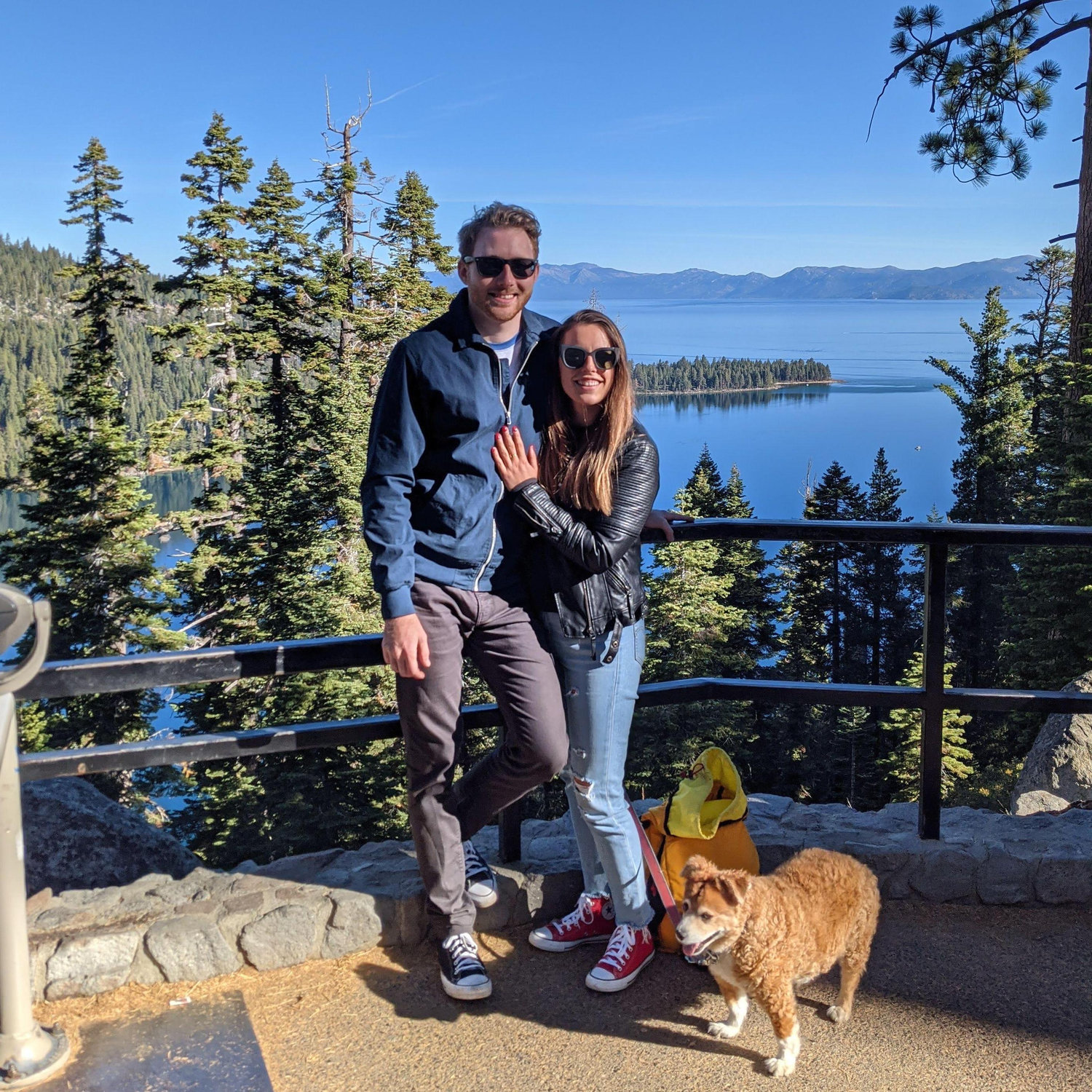 August 2020: Exploring Lake Tahoe while on a road trip through California