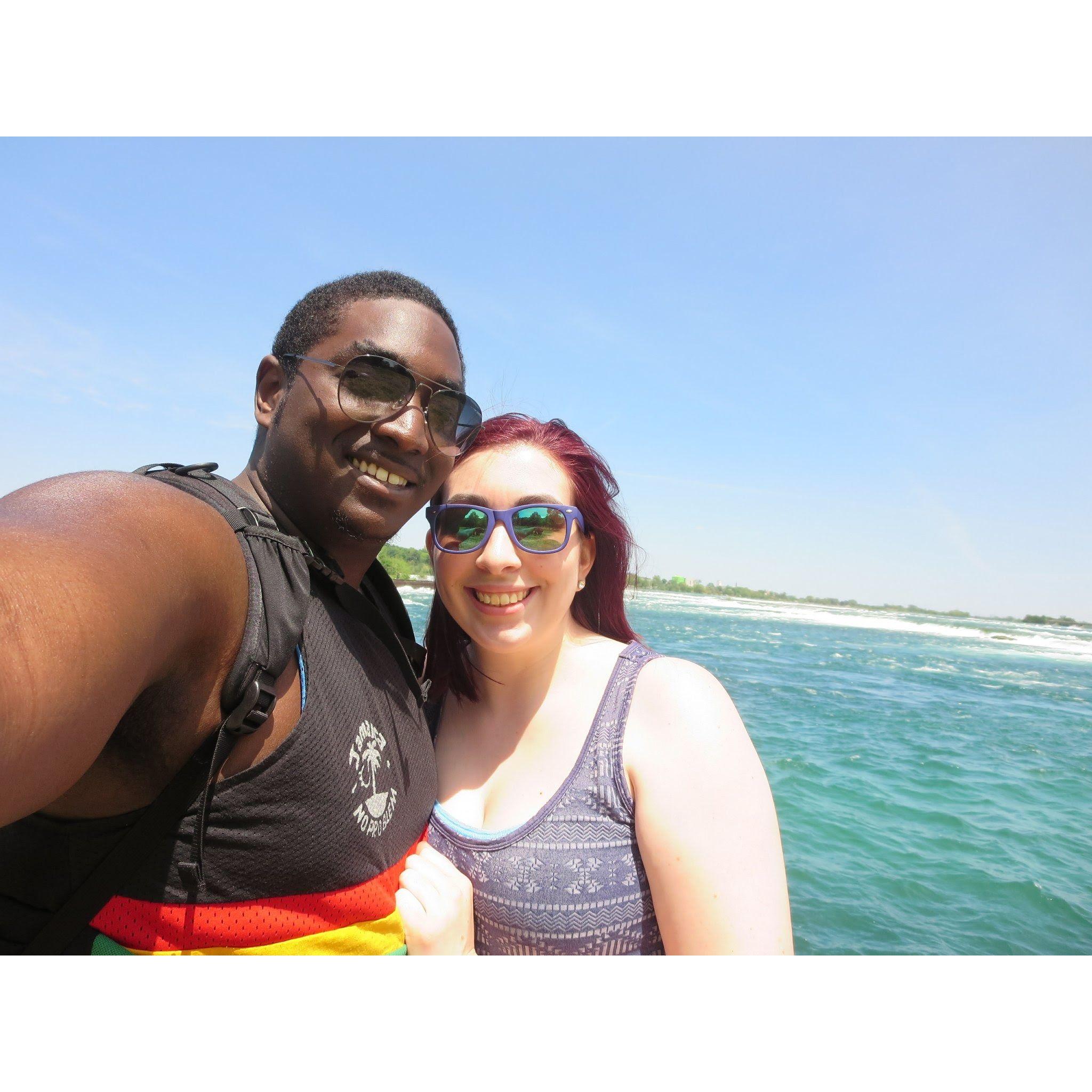 Our first vacation out of the country! Niagara Falls (May 2016).