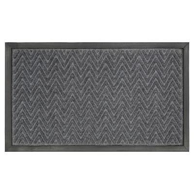 1'6"x2'6" Gateway Utility Doormat Charcoal - Mohawk