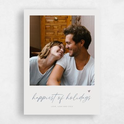 Beige Holiday Card - Marley