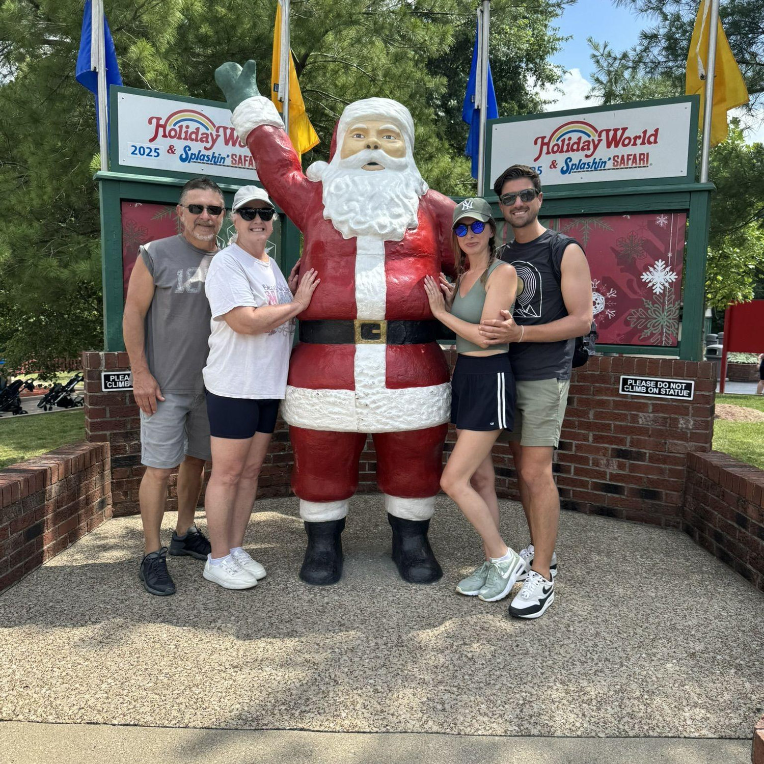 Who knew Santa Claus, Indiana had the greatest theme park. Wear good shoes or you might leave with  Planter Fasciitis!