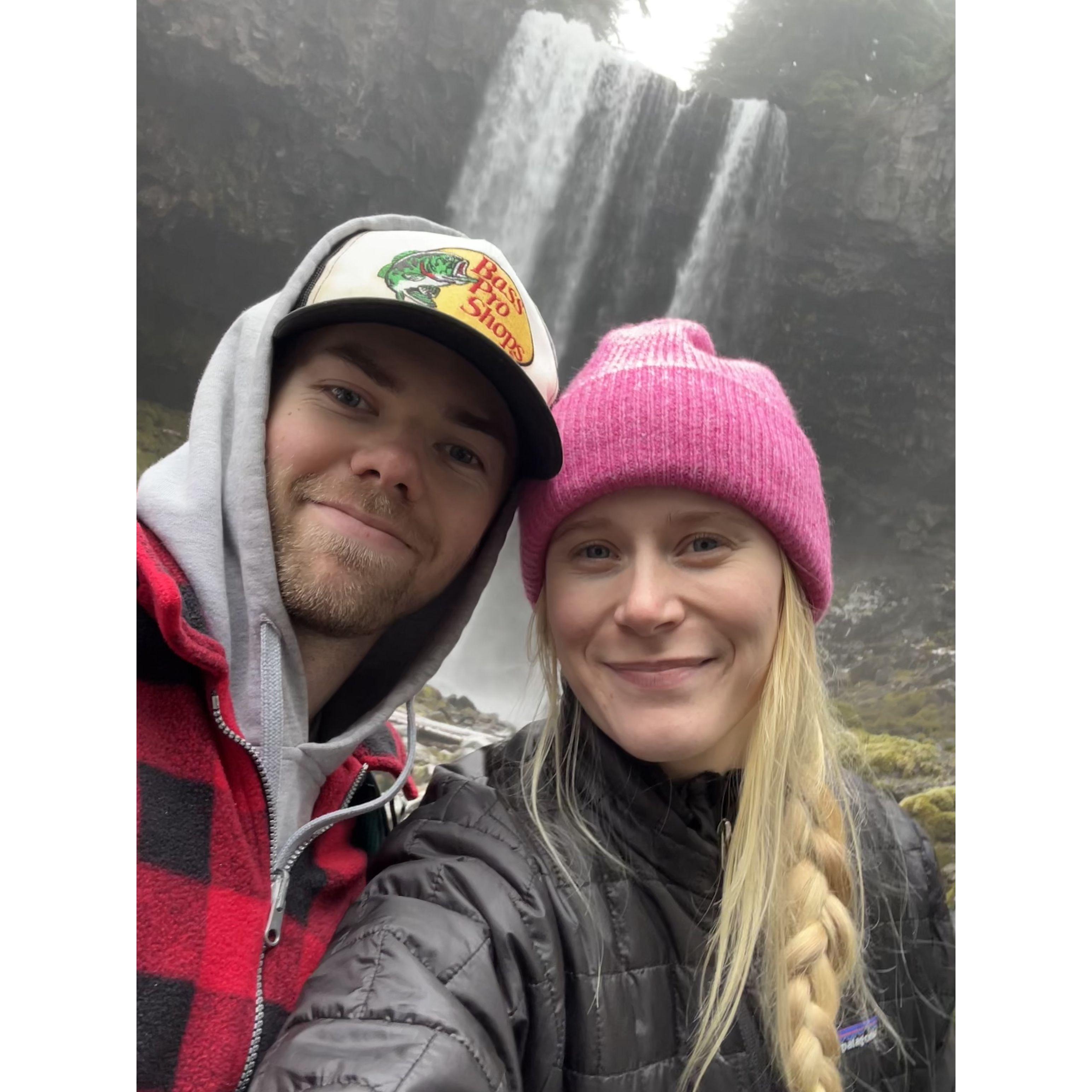 One of our other favorite hikes! This was New Years day of 2024... the year Micah talked to Brecken's mom about marrying her. Woah.