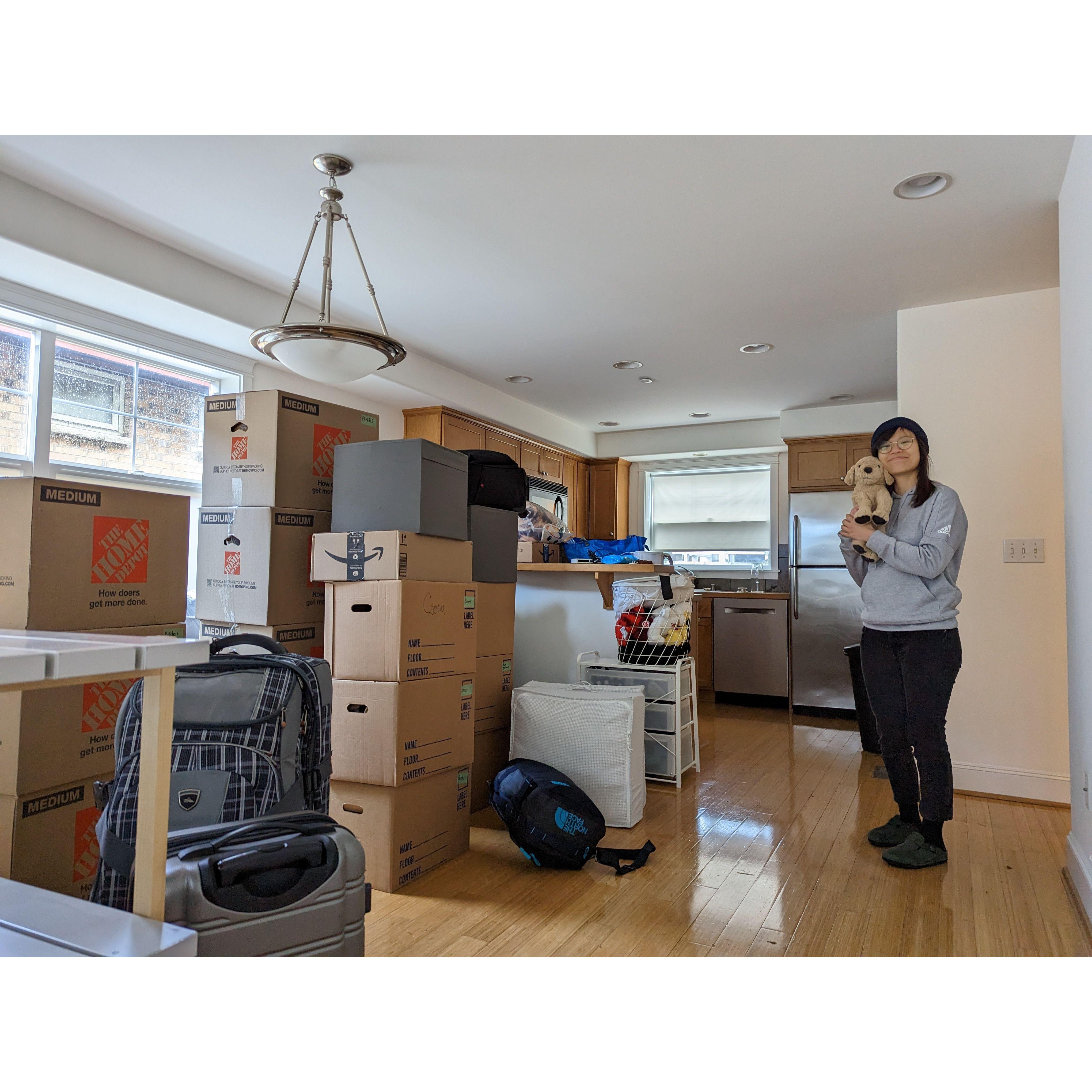 Our big move together!