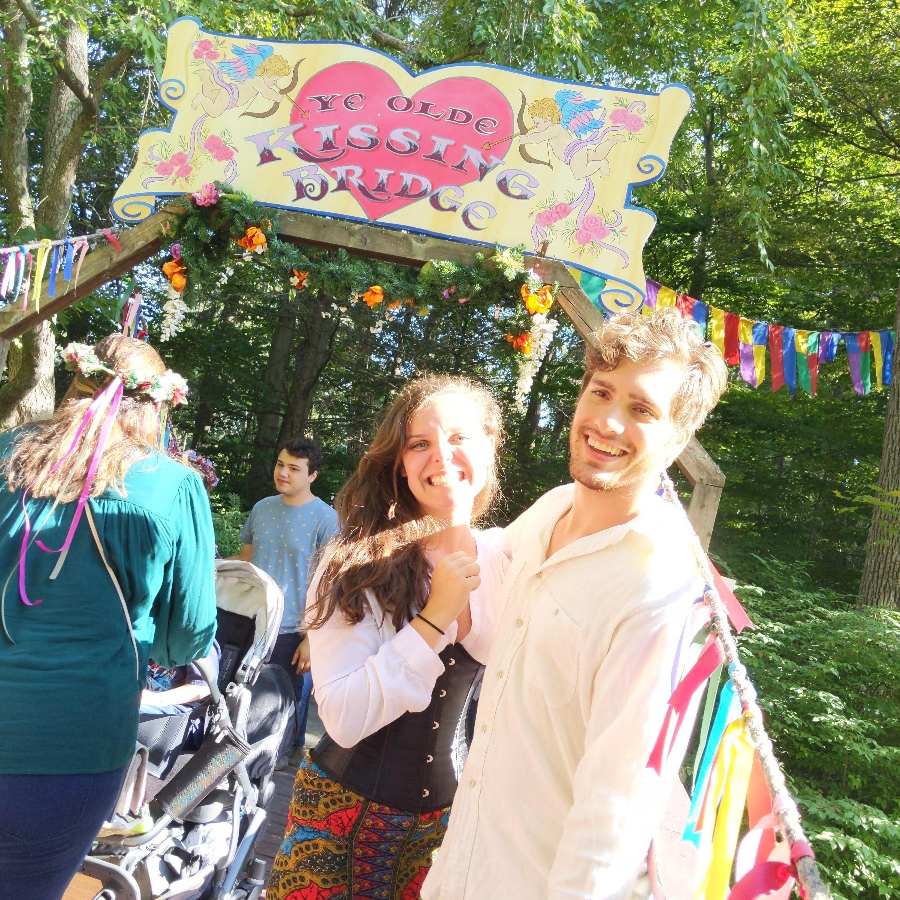 Our first renaissance faire together, 2019