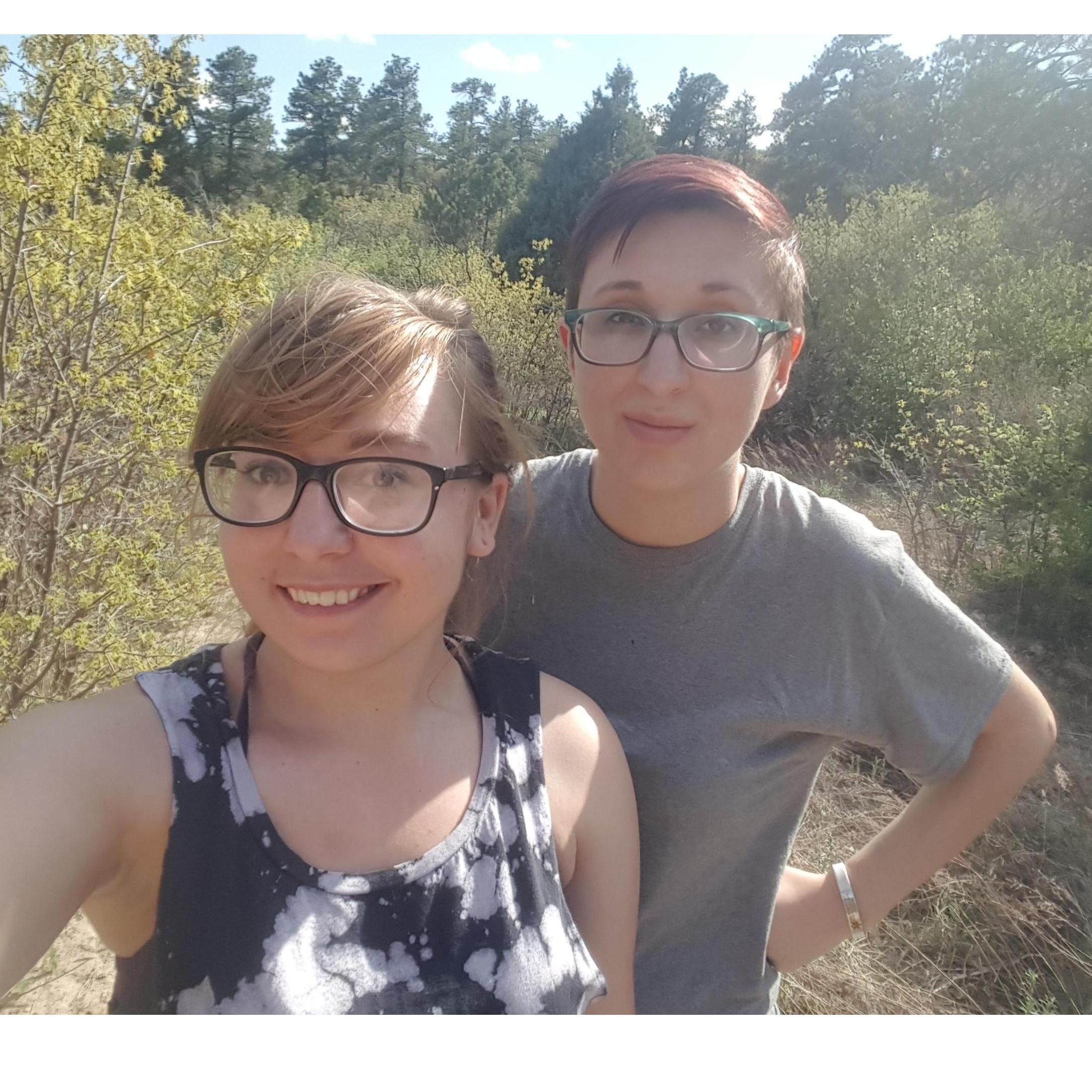 Our most recent hiking trip at palmer park.
