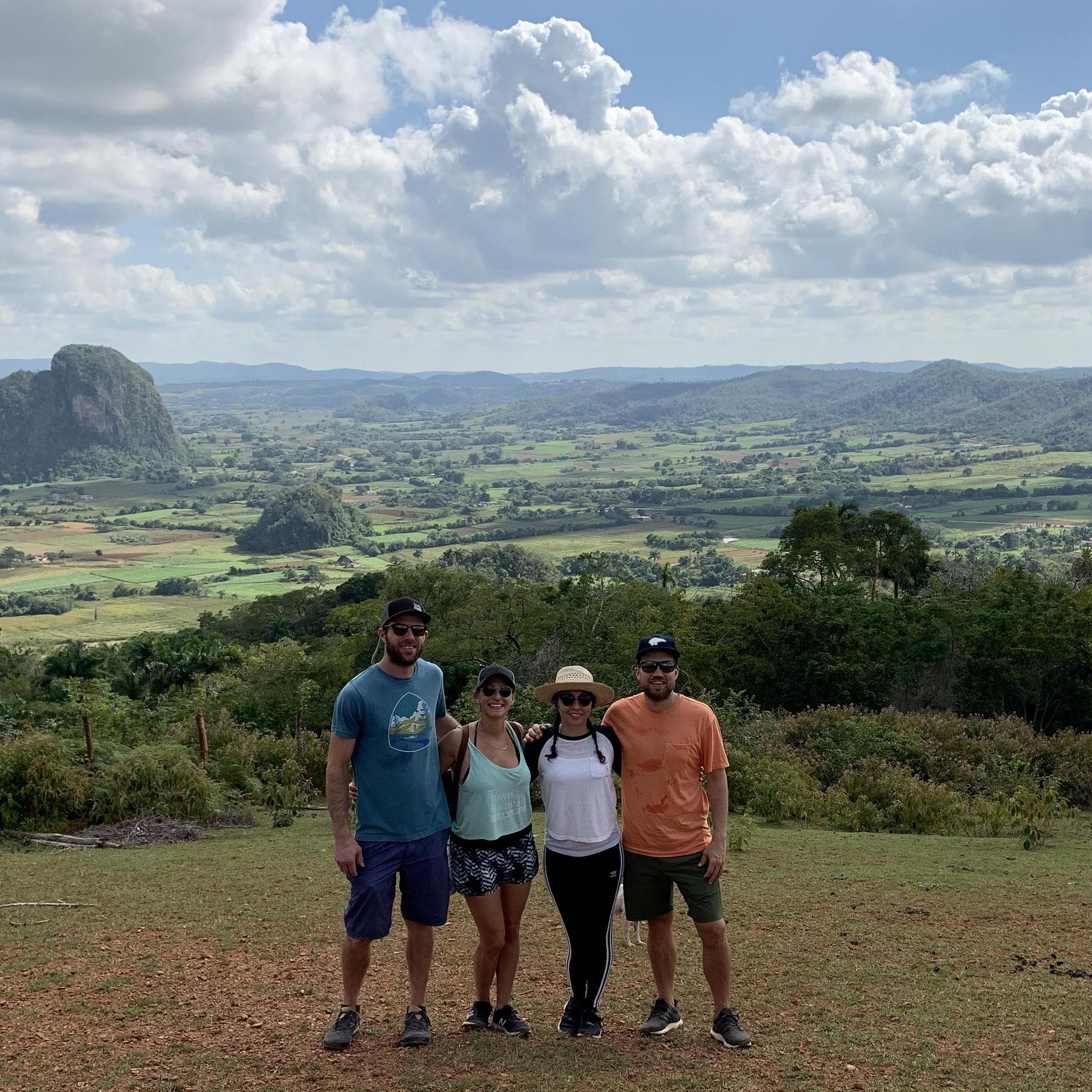 Beautiful hike with Todd and Celi in Viñales, Cuba!
