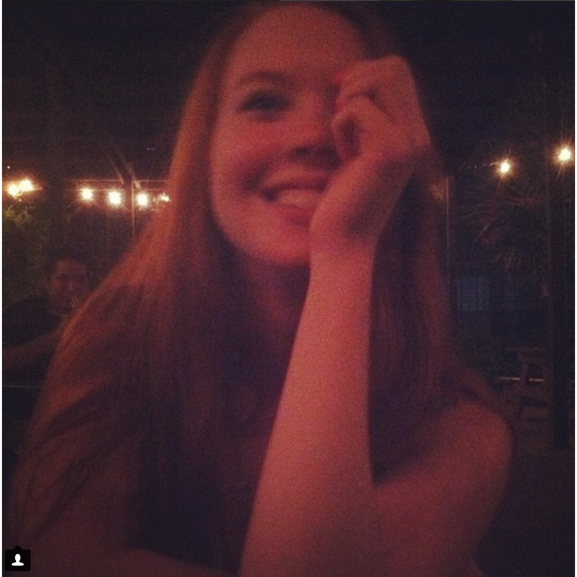 Photo taken by Alejandro on our first date in 2012
