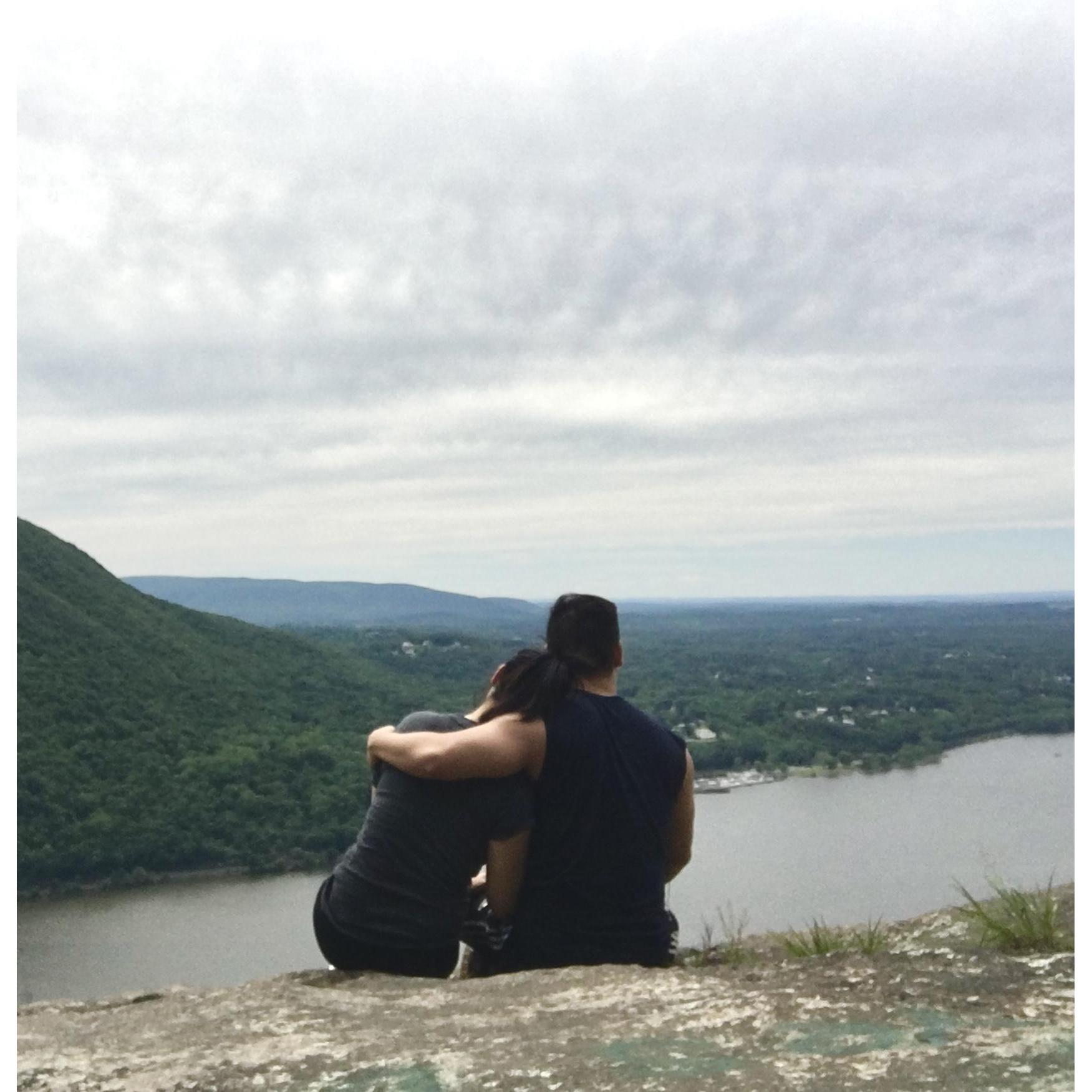 Our first hike together