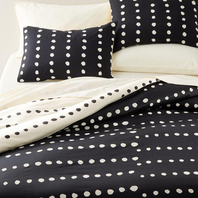Kya Reversible King Polka Dot Duvet Cover