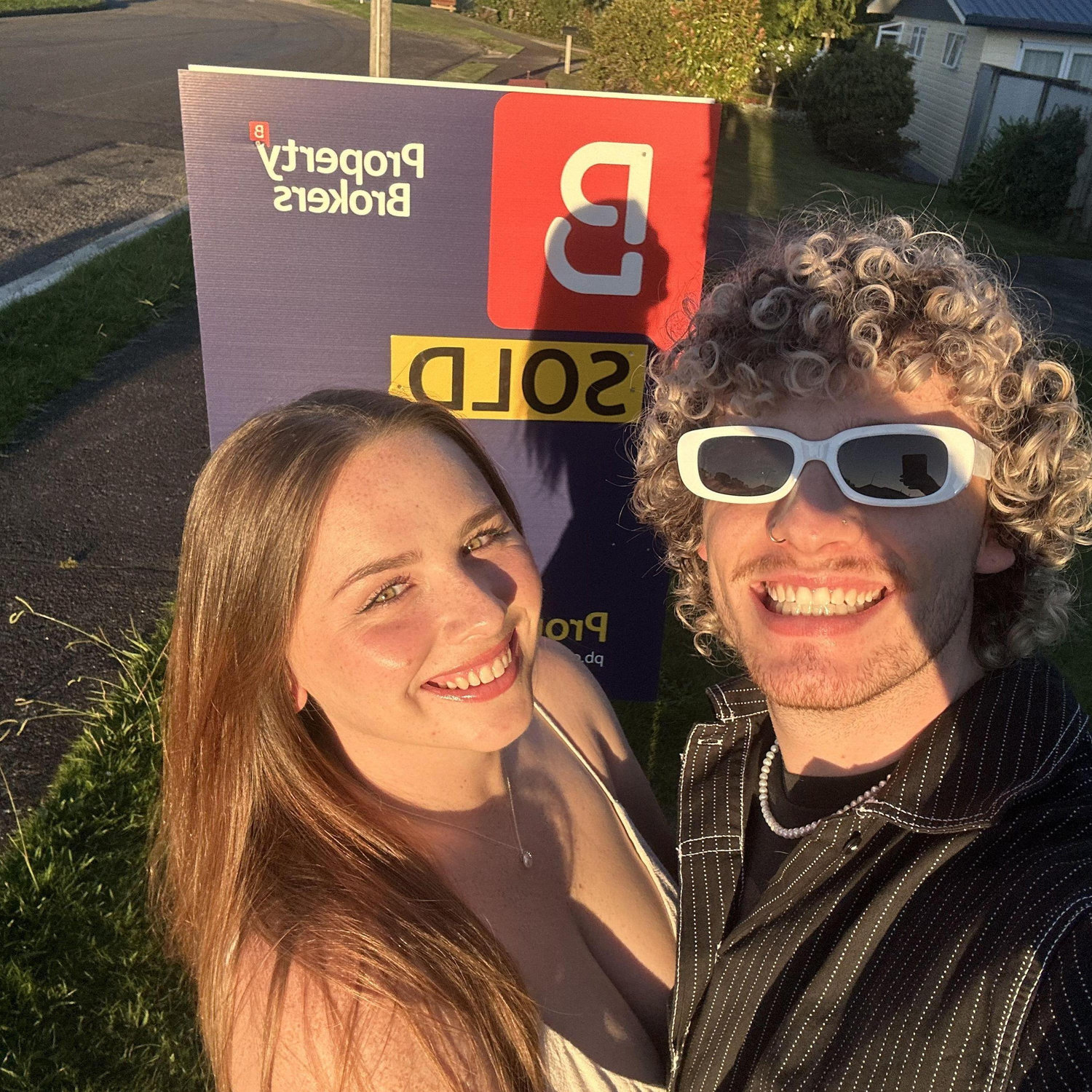 The day we bought our first house