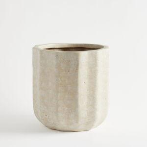 Outdoor Planters, White Large