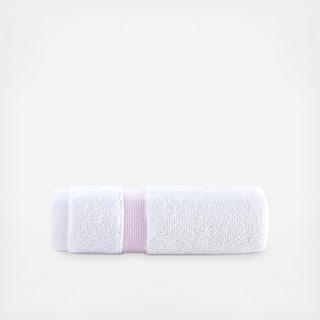 Contrast Border Wash Cloth
