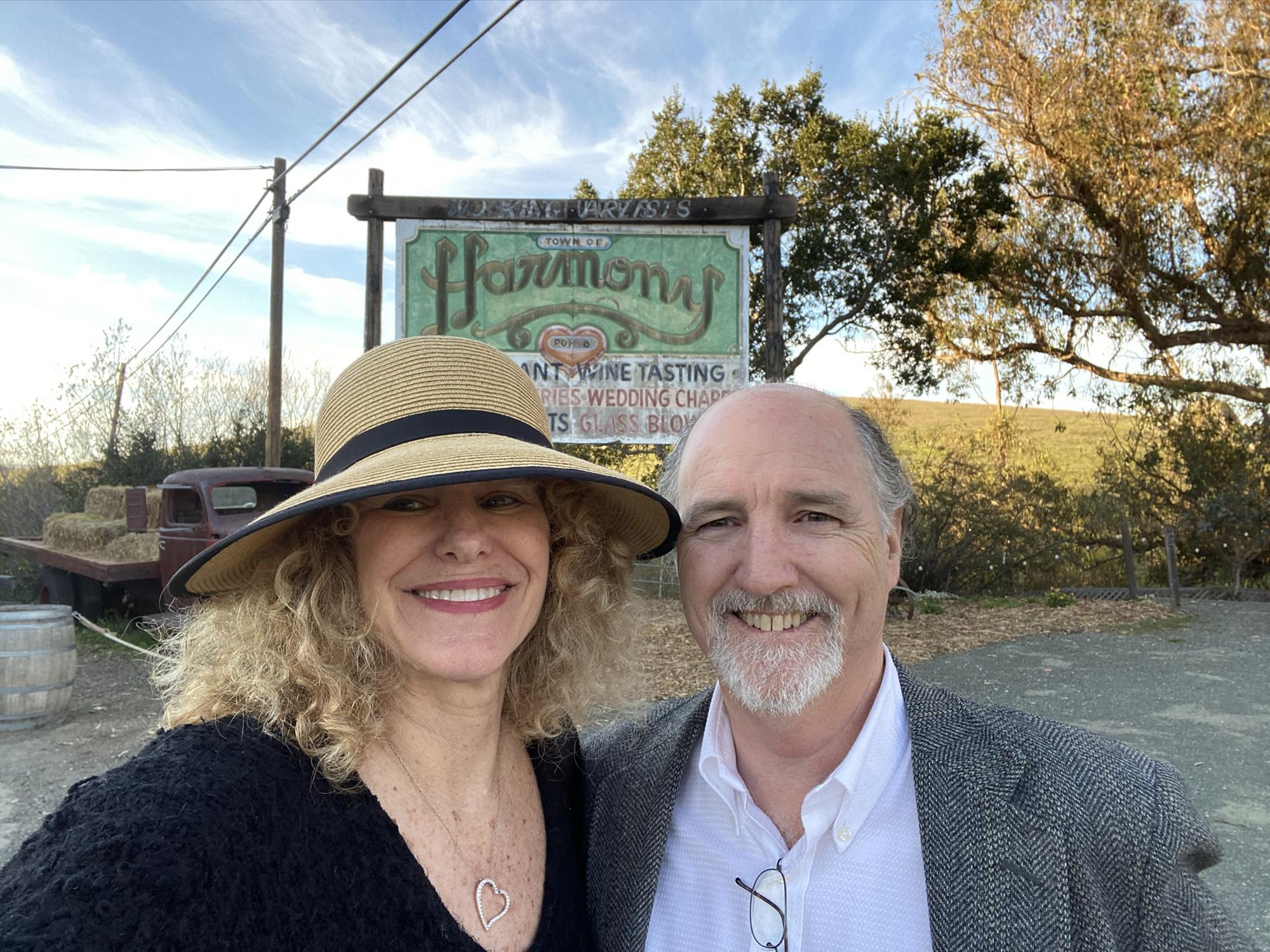 Harmony, California.  Population 16