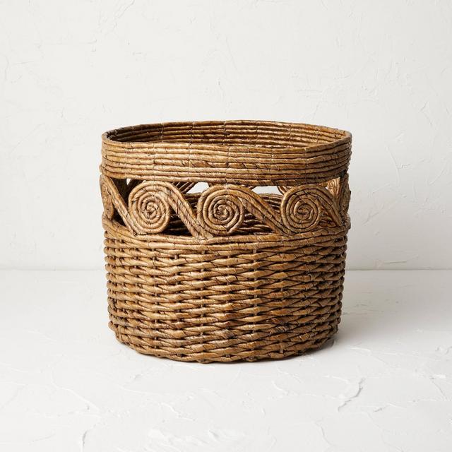 Large Braided Seagrass Crate - Brightroom™