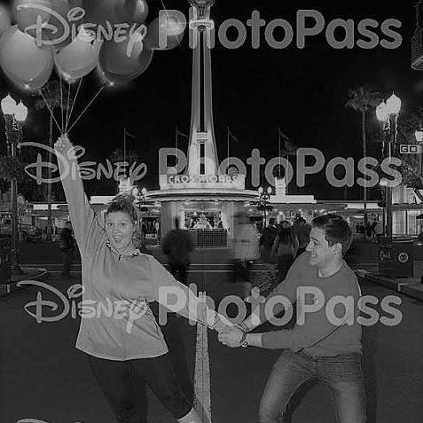 One of my (Becca) favorite pictures from our very first trip to Disney World together!! It was right after we watch fantasmic, and sat in the park till it was empty!!