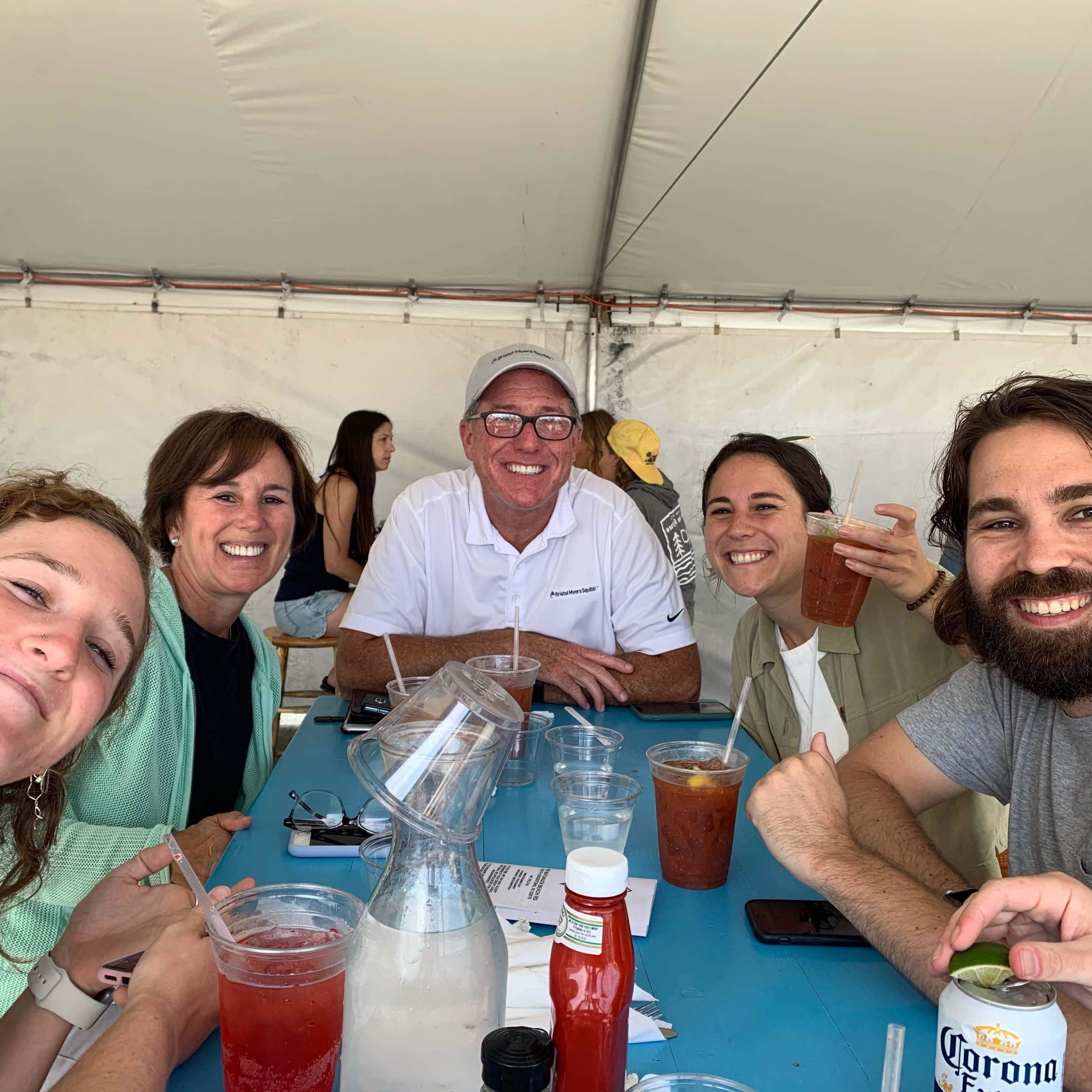 Celebrating MK's 26th birthday at the Ocean Mist - June 2021