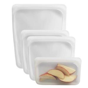 Reusable Silicone Storage Bags - Multi Pack - Clear