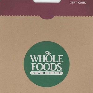 Whole Foods Market Gift Card