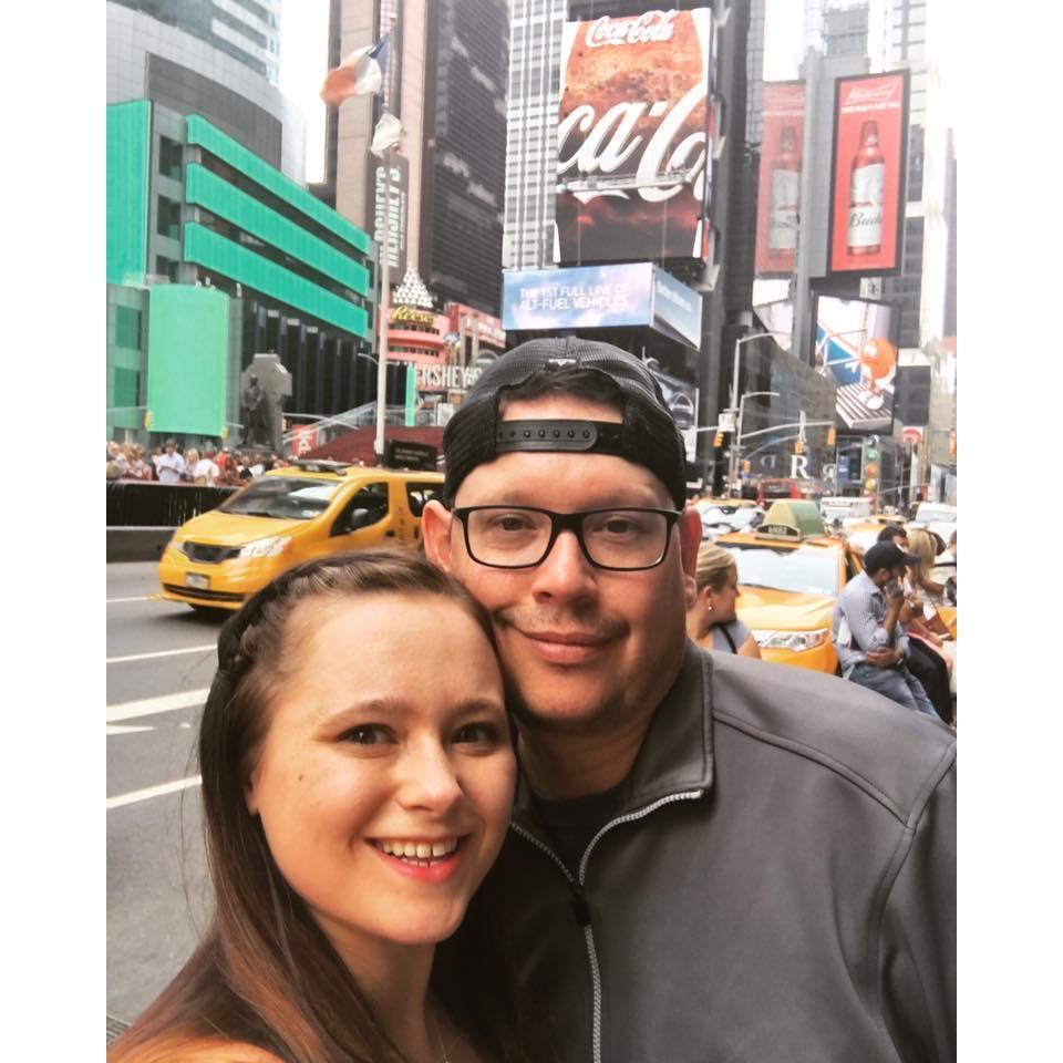 Traveling is something we love to do! NYC, Key West, Orlando & South Carolina are a few of the places we've traveled to. We are really looking forward to planning family trips once its safe again!