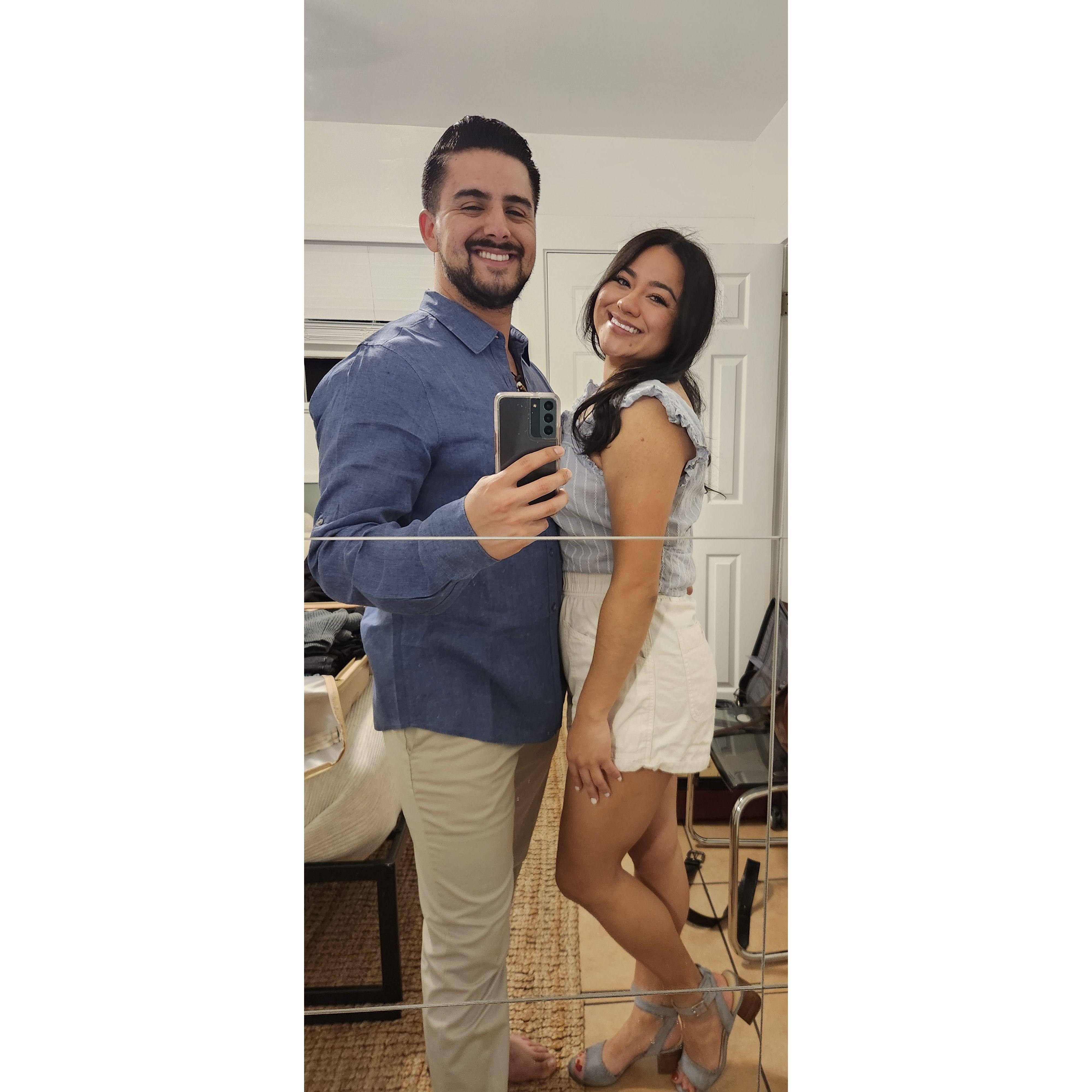 Our first trip to Santa Barbara together