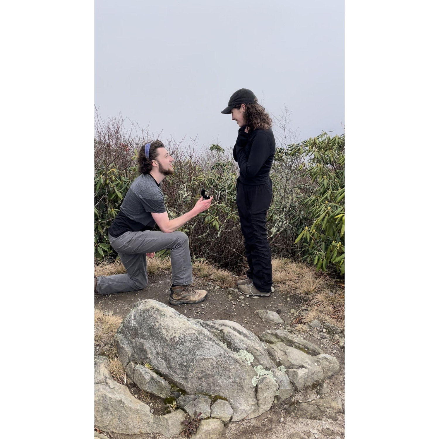 On November 18, 2023, we got engaged on Rocky Top in the Smoky Mountains